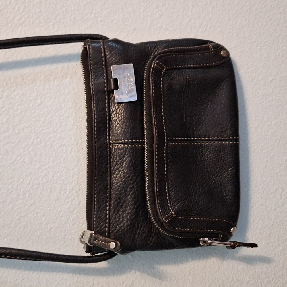 Tignanello Black Crossbody Bag